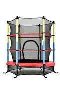 Łóżeczka i kojce - Trampolina domowa z siatką o średnicy 140 cm. - miniaturka - grafika 1