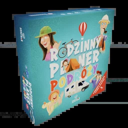 Rodzinny Planer Podróży – edukacyjna gra planszowa
