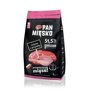 Pan Mięsko dla Szczeniąt Cielęcina z Przepiórką XS 9kg - Sucha karma dla psów - miniaturka - grafika 2