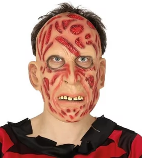 MASKA LATEKSOWA PORANIONA TWARZ - Dodatki do strojów karnawałowych - miniaturka - grafika 1