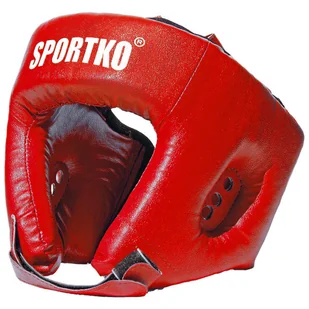 SPORTKO KASK BOKSERSKI OD1 CZERW ROZM L SPORTKO ZADZWOŃ 600-555-801 ! OD1-2-L - Kaski bokserskie i maski - miniaturka - grafika 1