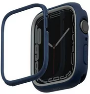 Akcesoria do smartwatchy - UNIQ etui Moduo Apple Watch Series 4/5/6/7/8/SE 44/45mm niebieski-szary/blue-grey - miniaturka - grafika 1