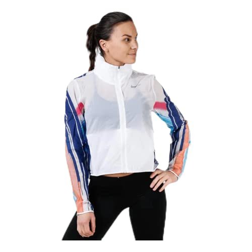 Nike Damska kurtka W Nk Imp Lt Jkt Hd Eva Summit White/Reflective Silver XS