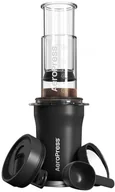 Zaparzacze i kawiarki - Zestaw AeroPress Go Plus Zaparzacz do kawy + Kubek termiczny + Papierowe filtry 45 szt + Składane mieszadło + Miarka Czarny 300 ml (85276082424) - miniaturka - grafika 1
