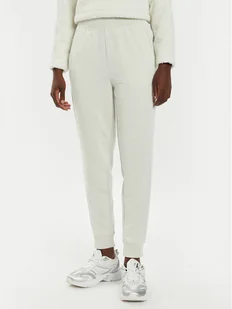 Calvin Klein Performance Spodnie dresowe 00GWS4P651 Beżowy Relaxed Fit - Spodnie sportowe damskie - miniaturka - grafika 1