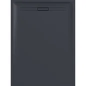 Przyciski spłukujące - Geberit 550.272.00.2 Brodzik prostok$343tny Sestra 100x80 cm grafit - miniaturka - grafika 1