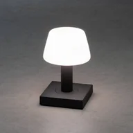 Lampy ogrodowe - Konstsmide Lampa stołowa LED Monaco zewnętrzna, ciemnoszara - miniaturka - grafika 1
