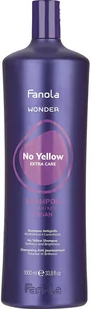 Fanola Wonder No Yellow Szampon neutralizujący żółty kolor do włosów bardzo suchych 1000ml - Szampony do włosów Fanola Wonder No Yellow Szampon neutralizujący żółty kolor do włosów bardzo suchych 1000ml - Szampony do włosów - miniaturka - grafika 1