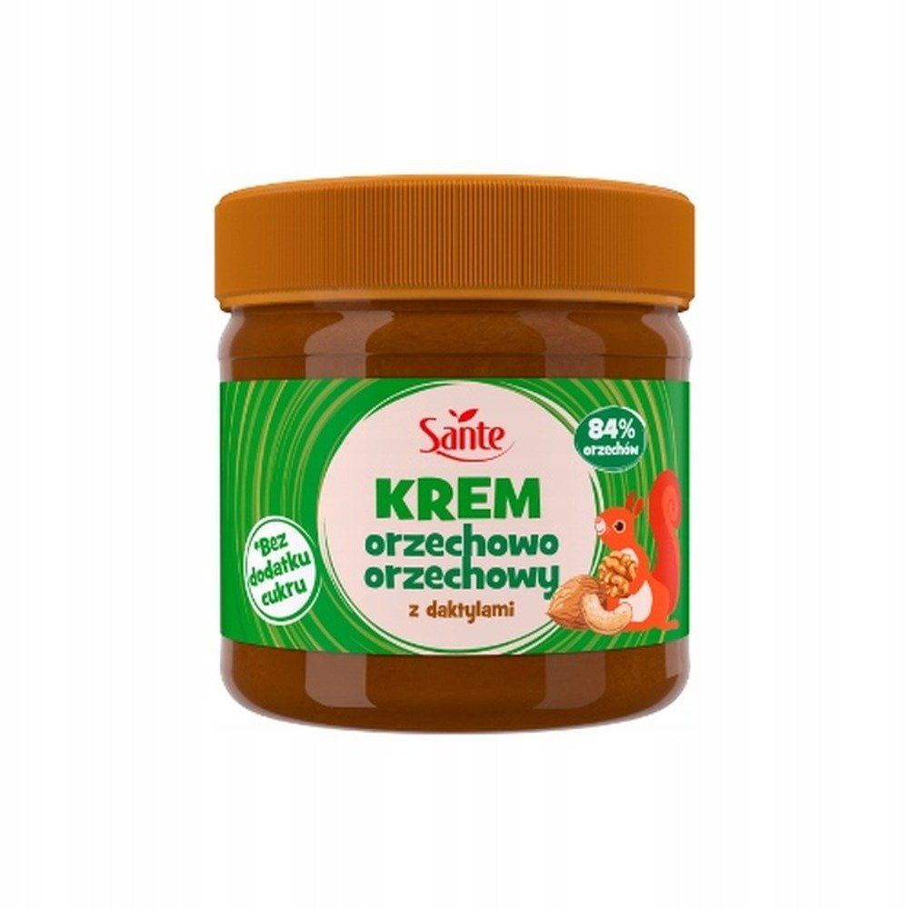 Krem orzechowy z orzechami Sante 180 g