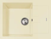 Zlewozmywaki - Zlew PLADOS ELEGANCE 65.10 SAHARA (szampan 55) (AM651055) - miniaturka - grafika 1