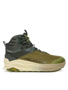 Altra Trekkingi Lone Peak 9+ Wide AL0A85NP Zielony - Buty trekkingowe męskie - miniaturka - grafika 1