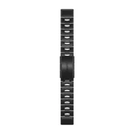 Akcesoria do smartwatchy - Garmin Tytanowa bransoleta z otworami i szarą powłoką węglową DLC Quick Fit 22 mm - Fenix 5/6 [010-12863-09] 010-12863-09 - miniaturka - grafika 1