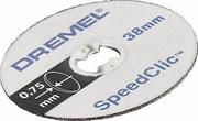 Materiały ścierne - Dremel SpeedClic tarcze tnące do metalu (5szt) 0,75mm (SC409) 2615S409JB - miniaturka - grafika 1