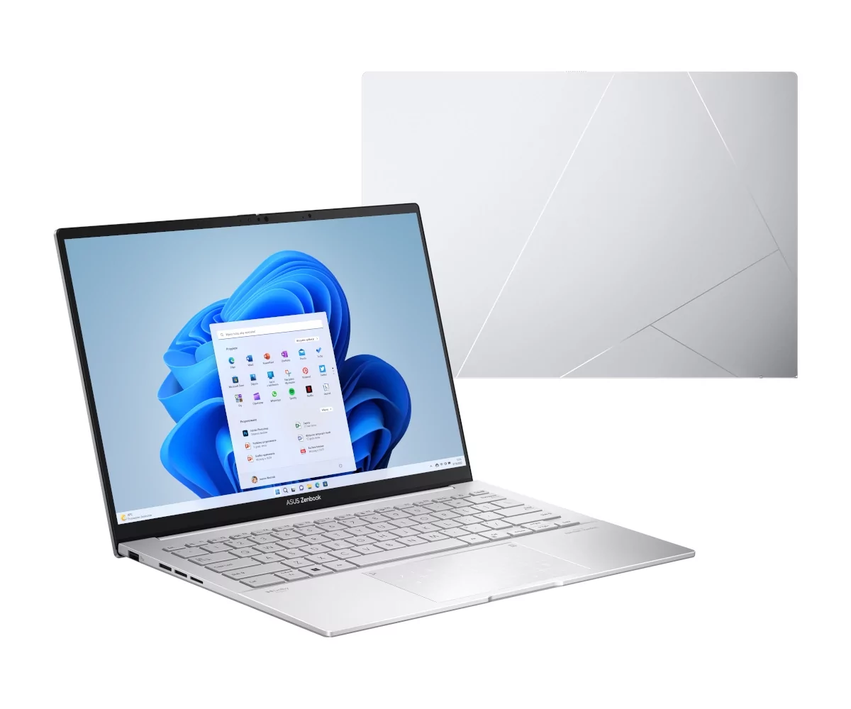 ASUS ZenBook 14 UX3405MA intel ultra 9-185H/32GB/1TB/W11 OLED Srebrny