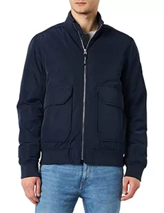 MUSTANG Męska kurtka Daniel PD Bomber, Navy Blazer 5324, XL - Kurtki męskie - miniaturka - grafika 1