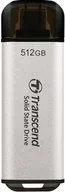 Dyski SSD - Dysk SSD Transcend ESD300 512GB USB 3.1 Gen 2 Type-C Silver (TS512GESD300S) Zewnętrzny - miniaturka - grafika 1