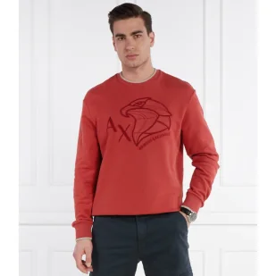 Armani Exchange Bluza | Regular Fit - Bluzy męskie - miniaturka - grafika 1