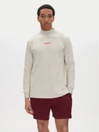 Koszulki męskie - adidas Longsleeve JD5402 Beżowy Loose Fit - miniaturka - grafika 1