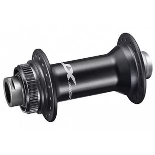 Shimano Deore XT HB-M8110-BS Piasta przednia Oś E-Thru CL, black 28 Hole 2020 Piasty MTB E-HBM8110BSCX - Piasty rowerowe - miniaturka - grafika 1