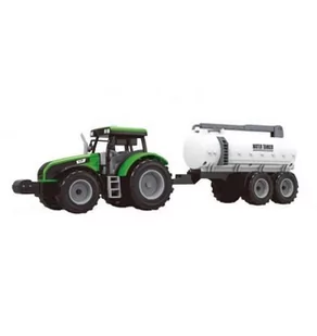 Traktor z beczkowozem dźwiękami i światłem - Samochody i pojazdy dla dzieci - miniaturka - grafika 1