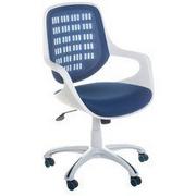 Fotele i krzesła biurowe - Corpocomfort Fotel biurowy CorpoComfort BX-4325 Niebieski BX-4325/BLUE - miniaturka - grafika 1