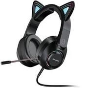 Słuchawki - AWEI GM-9 gamingowe z mikrofonem czarny/black - miniaturka - grafika 1