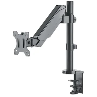 Manhattan Ramię biurkowe LED/LCD 17-32 8kg VESA sprężyna gazowa regulowane (461573) - Uchwyty do monitorów - miniaturka - grafika 2