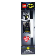 Przybory szkolne - LEGO, Długopis żelowy, Czarny, Z Minifigurką Batman - miniaturka - grafika 1