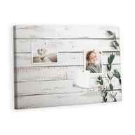 Tablice i flipcharty - Kolorowy Organizer - Tablica Korkowa z Pinezkami - Drewniane deski 60x40 cm - miniaturka - grafika 1