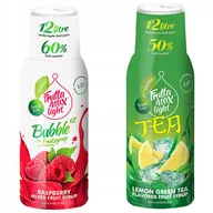 Syropy i koncentraty owocowe - Syropy Fruttamax Malina Light Ice Tea Green 500 Ml - miniaturka - grafika 1