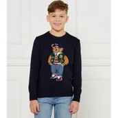 Swetry dla chłopców - POLO RALPH LAUREN Sweter | Regular Fit - miniaturka - grafika 1