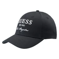 Czapki damskie - Damska Czapka z daszkiem GUESS GUESS L.A. BASEBALL CAP V4RZ01WFKN0-JBLK – Czarny - miniaturka - grafika 1