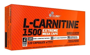 Olimp L-Carnitine 1500mg Extreme 120 Mega Caps roz uniw 5901330028847 - Witaminy i minerały dla sportowców - miniaturka - grafika 5