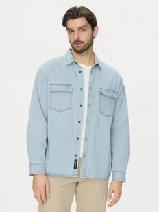 Vans Koszula jeansowa VN000M12IYR1 Niebieski Regular Fit - Koszule męskie - miniaturka - grafika 1