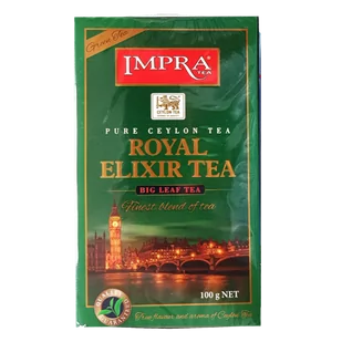 Impra Imperial Tea Herbata zielona, liściasta premium Royal Elixir Tea Green, 100 g - Herbata - miniaturka - grafika 1