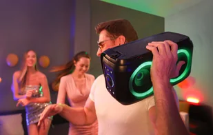 Głośnik bezprzewodowy Bluetooth W-KING T9 60W (czarny) - Głośniki i kolumny Głośnik bezprzewodowy Bluetooth W-KING T9 60W (czarny) - Głośniki i kolumny - miniaturka - grafika 6