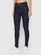 Spodnie damskie - Levi's Jeansy Mile High 22791-0193 Granatowy Super Skinny Fit - miniaturka - grafika 1