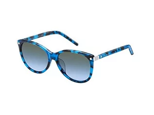 Okulary przeciwsłoneczne - Marc Jacobs Marc 82/F/S HL U1T 57 okulary przeciwsłoneczne, niebieskie (Bluette Havana/Gy szare, damskie, Niebieski (Bluette Havana/Gy Grey) - grafika 1