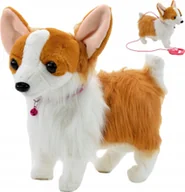 Zabawki interaktywne dla dzieci - Skleplolki PIESEK INTERAKTYWNY NA SMYCZY CHODZI SZCZEKA CORGI - miniaturka - grafika 1