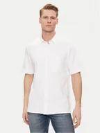 Koszule męskie - Calvin Klein Koszula K10K112708 Biały Regular Fit - miniaturka - grafika 1