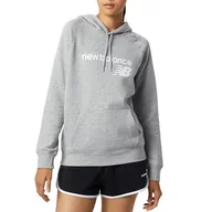 Bluzy damskie - Bluza New Balance WT03810AG - szara - miniaturka - grafika 1