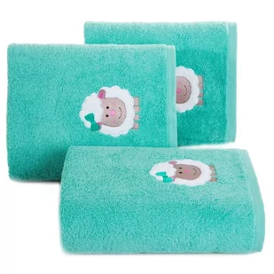 Euro Firany Ręcznik Kąpielowy Dziecięcy Baby31 50 x 90 Miętowy 1221784 - Ręczniki - miniaturka - grafika 1