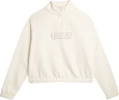 Bluzy damskie - Bluza damska 4F F0718 kremowa 4FAW23TSWSF0718 12S-XL - miniaturka - grafika 1