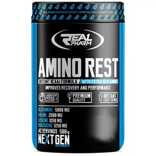 Real Pharm Amino Rest - 500g - Aminokwasy - miniaturka - grafika 1
