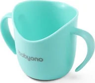 Kubki dla dzieci - BabyOno 1463/06 KUBEK ERGONOMICZNY TRENINGOWY FLOW MIĘTOWY ONO-02273 - 5901435413784 - miniaturka - grafika 1