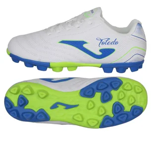 Buty Joma TOLEDO 2402 Jr FG TOJW2402HG biały 36 - Piłka nożna - miniaturka - grafika 1