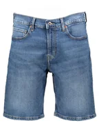 Spodnie męskie - Pepe Jeans Bermudy dżinsowe w kolorze niebieskim - miniaturka - grafika 1