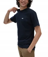 Koszulki męskie - T-shirt Vans LEFT CHEST LOGO VN0A3CZENAV Navy XL - miniaturka - grafika 1