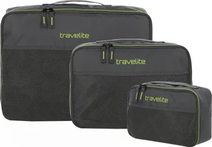 Travelite Torba Ułatwiająca Pakowanie, 3 Szt. grau - Akcesoria podróżnicze - miniaturka - grafika 2