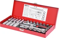 Zestawy narzędziowe - KS Tools 917.4031 3/8 cala Classic zestaw kluczy nasadowych, 30-częściowy 4042146118139 - miniaturka - grafika 1